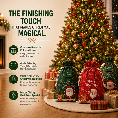 Bundle & Bow™ Christmas Gift Bag Set