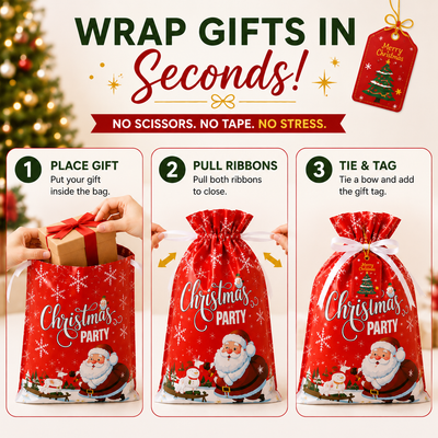 Bundle & Bow™ Christmas Gift Bag Set