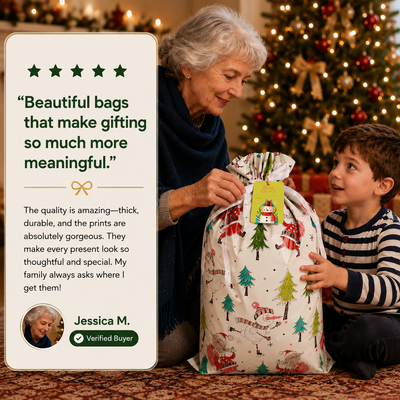 Bundle & Bow™ Christmas Gift Bag Set